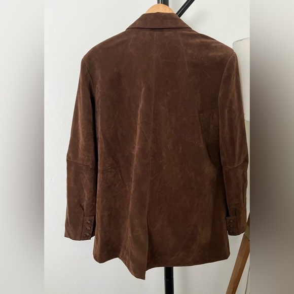 NWT FREE PEOPLE WE THE FREE
Paper Cut Vegan Suede Blazer | MSRP $198 Oversized - Picture 5 of 5